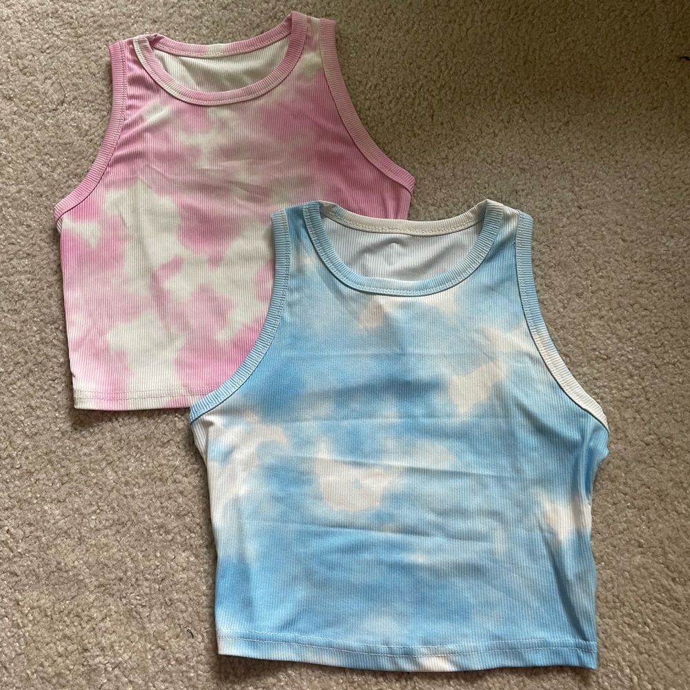 NWOT TIE DYE TANK TOPS